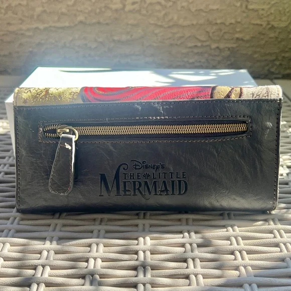 EUC Disney little mermaid pinup sailor Jerry style wallet - Picture 3 of 4